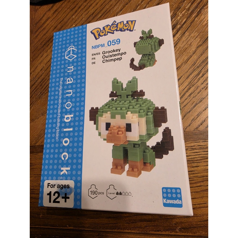 Nanoblocks Pokemon Grookey #059